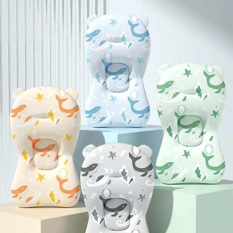 سلامة الطفل حمام حصيرة وسادة المحمولة المضادة للانزلاق حوض استحمام الطفل دش داعمة حصيرة لينة الرضع الأمن العائمة الاستحمام حصيرة #2