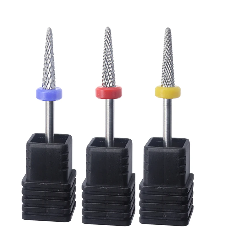 

Hot! Pro Whole Carbide Nail Drill Bits Nail Art Electric Drill Machine Files Nail Art Tools cut and polish bottom of nail