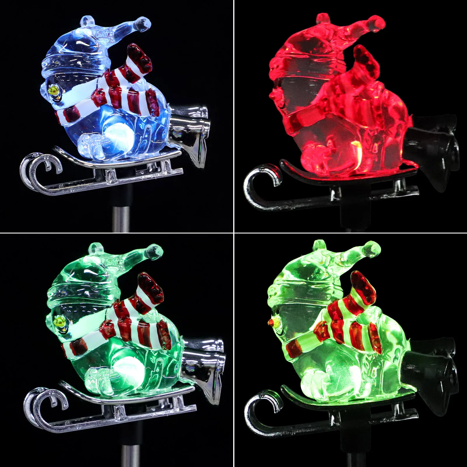 

Lawn Outdoor Christmas Decorations Solar Light Garden Lights Powered Waterproof