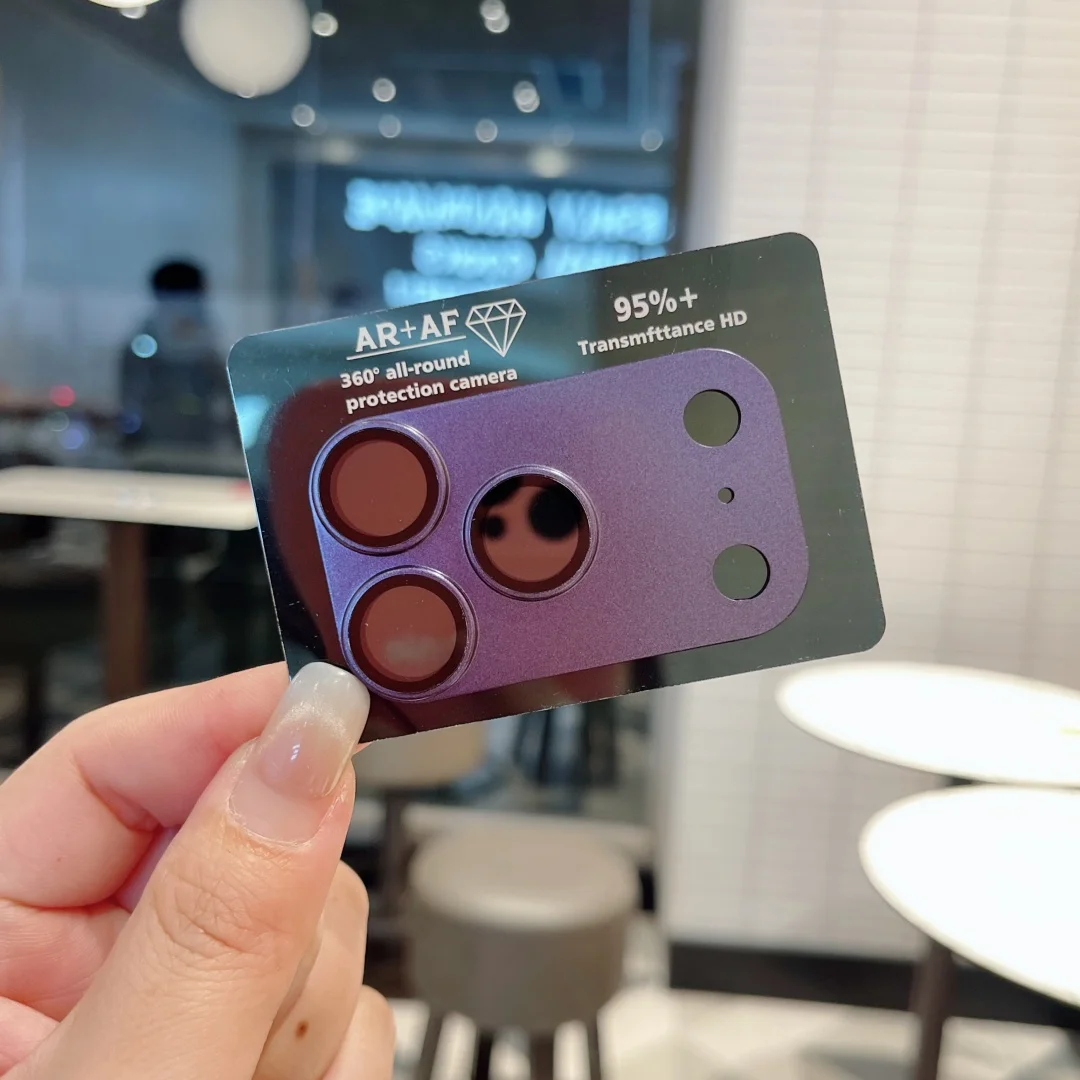 

For IPhone 17 Pro Max Camera Lens Accessories Tempering Glass 360° All -Round Camera Protector Glass