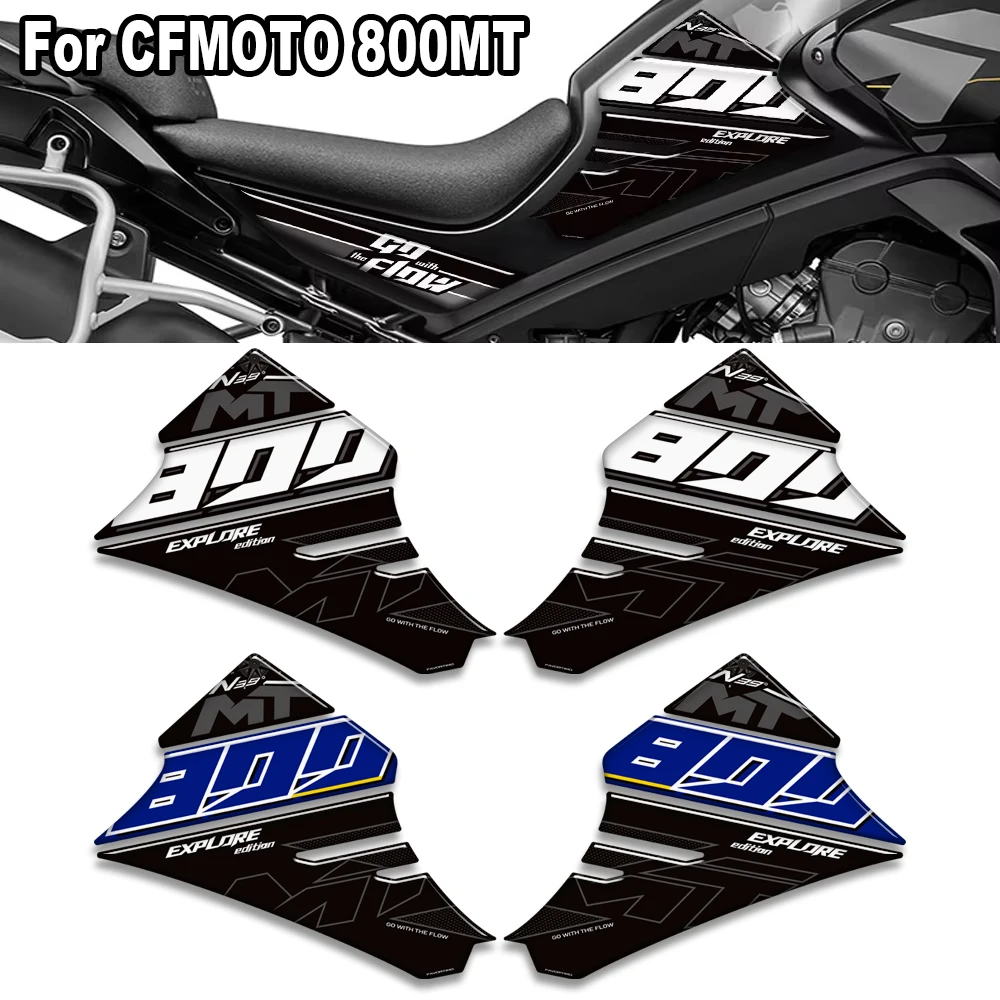 

Мотоцикл для CFMOTO 800MT 800 MT Explore Touring Adventure Защитная крышка бака Газ Мазут Комплект наколенников Наклейки на крыло
