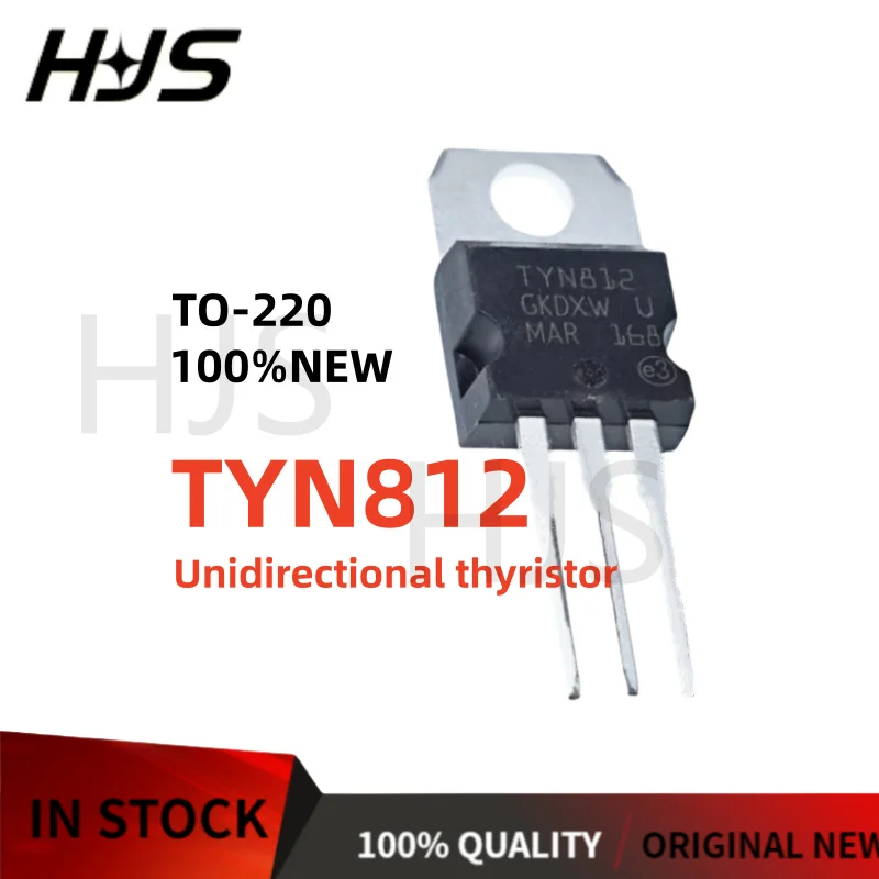 10-30PCS/LOT TYN812 TY*N812 NEW quality Unidirectional thyristor TO-220 In stock