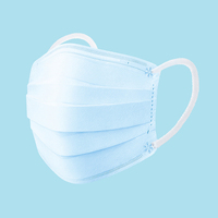 50PCS Disposable face Mask Mouth Masks 3 Layers  Non-Woven Protective Anti-Dust Big size