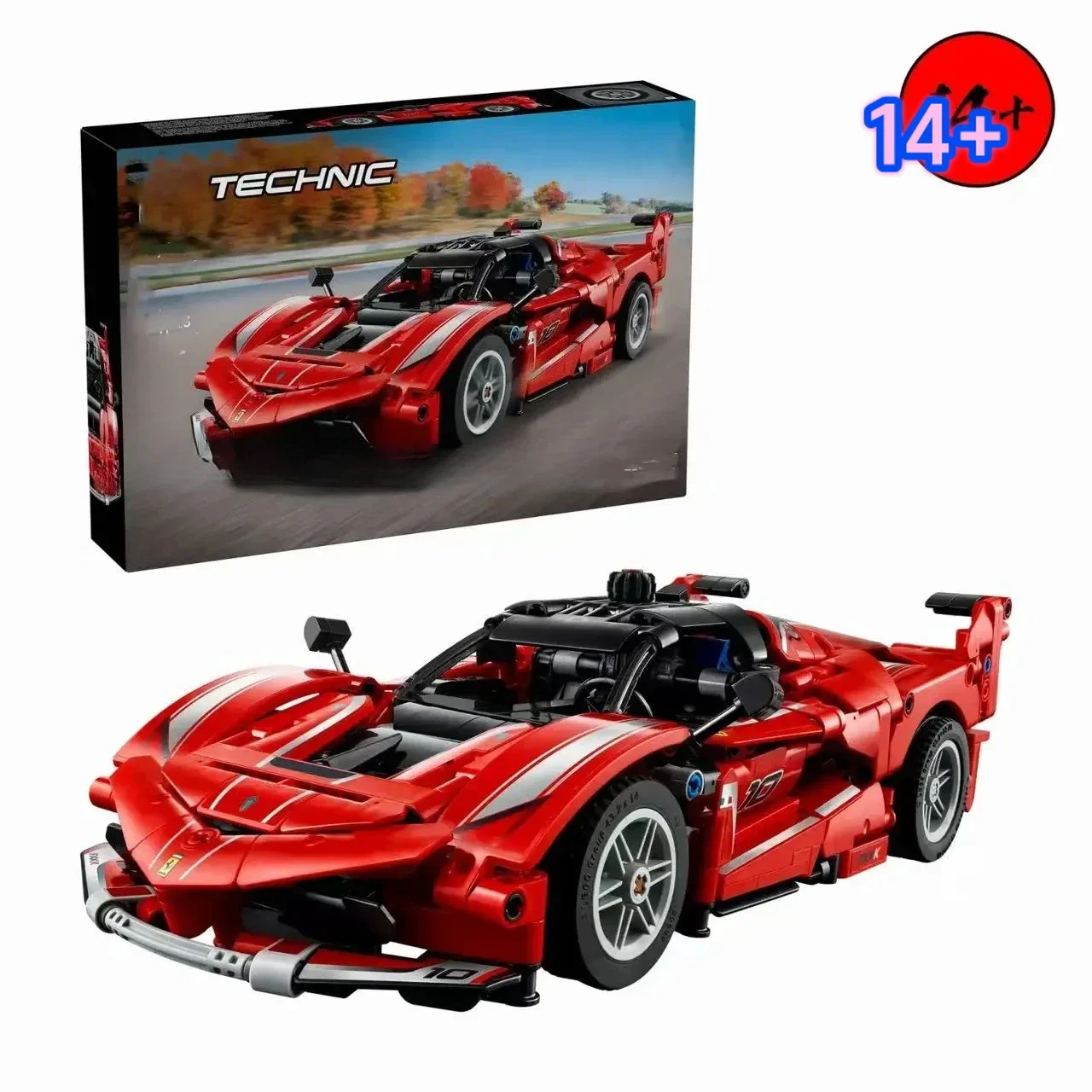 

Disney 42212 креативная модель спортивного автомобиля FXX K, механическая сборка, набор строительных блоков, подарок на день рождения, Рождество, Хэллоуин