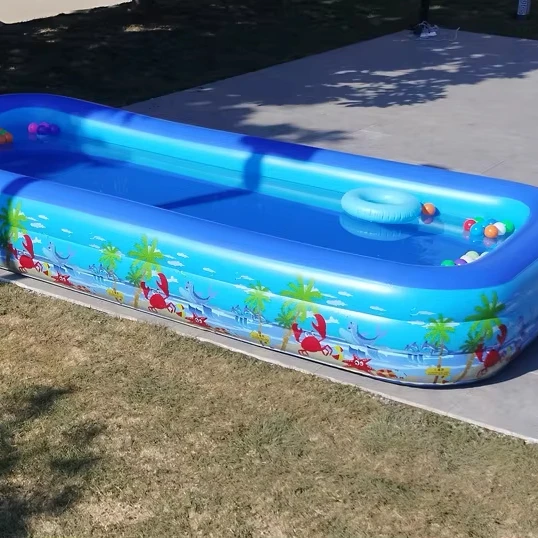 

Inflatable PVC Swimming Pool For 1-6 Years Old Home Outdoor Ocean Ball Paddling Pool Venue Entertainment Equipment Manufacturer