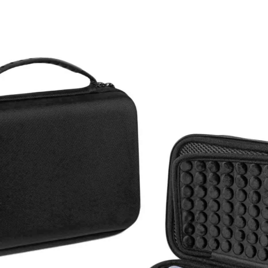 Hard Shell Carrying Case for Mini PC – Water-Resistant Travel Bag with Custom Foam & Cable Pocket