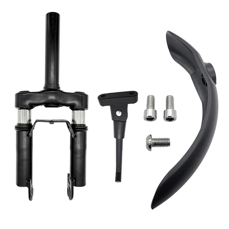 Para xiaomi m365 pro2 garfo dianteiro amortecedor montagem garfo dianteiro suspensão garfo scooter elétrico tubo dianteiro choque