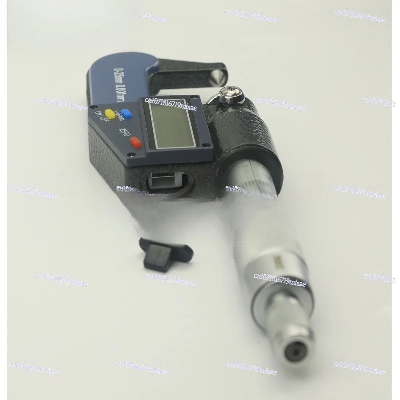 JAVIER0-25MM electronic digital display outer diameter micrometer, double pointed head double round head micron micrometer