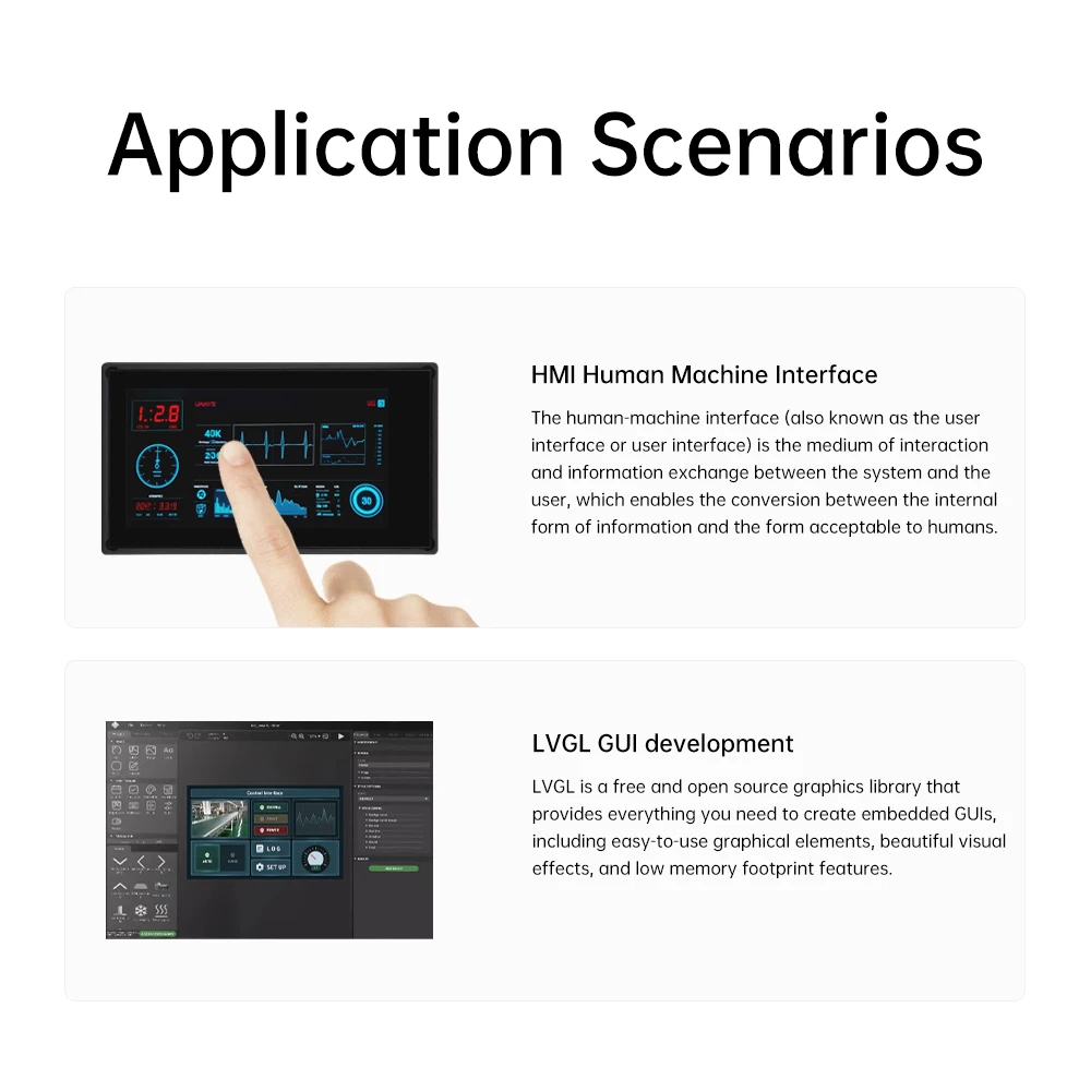 ESP32-S3 1,9-Zoll-LCD-Touchscreen WLAN Bluetooth-kompatibles Entwicklungsboard 170 × 320 Lx7 Dual-Core-Prozessor Typ-C – Detail 7