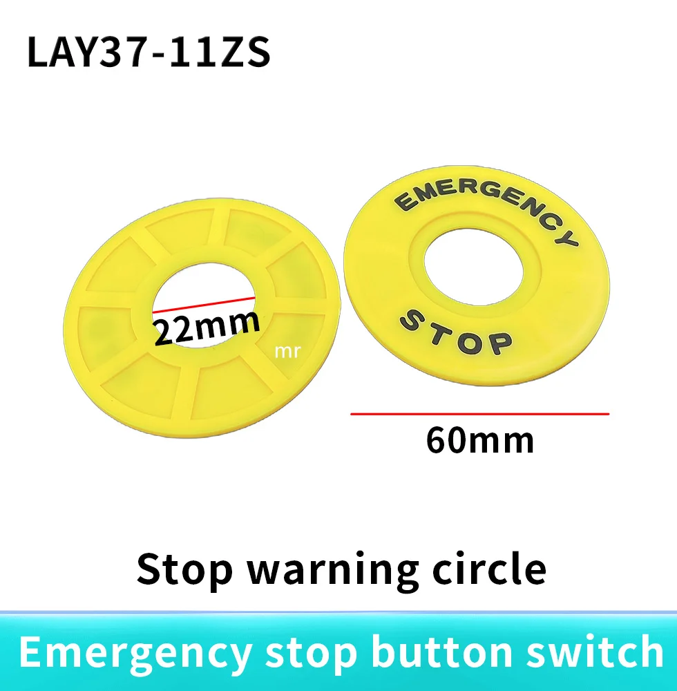 1NC DPST Notfall Stop Push Button Schalter AC 660 V 10A Schalter Ausrüstung Lift Aufzug Rast Self Lock Red Pilz