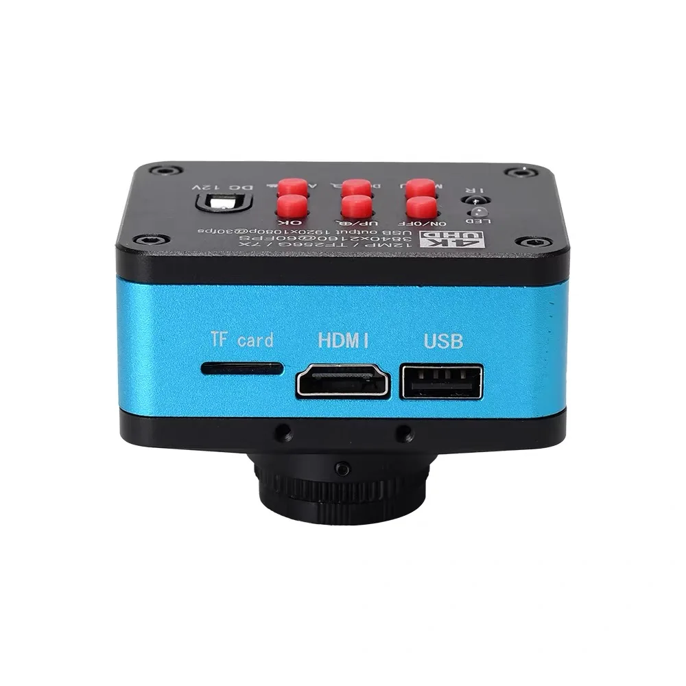 12MP 4K USB Industrial Microscope Camera with Son