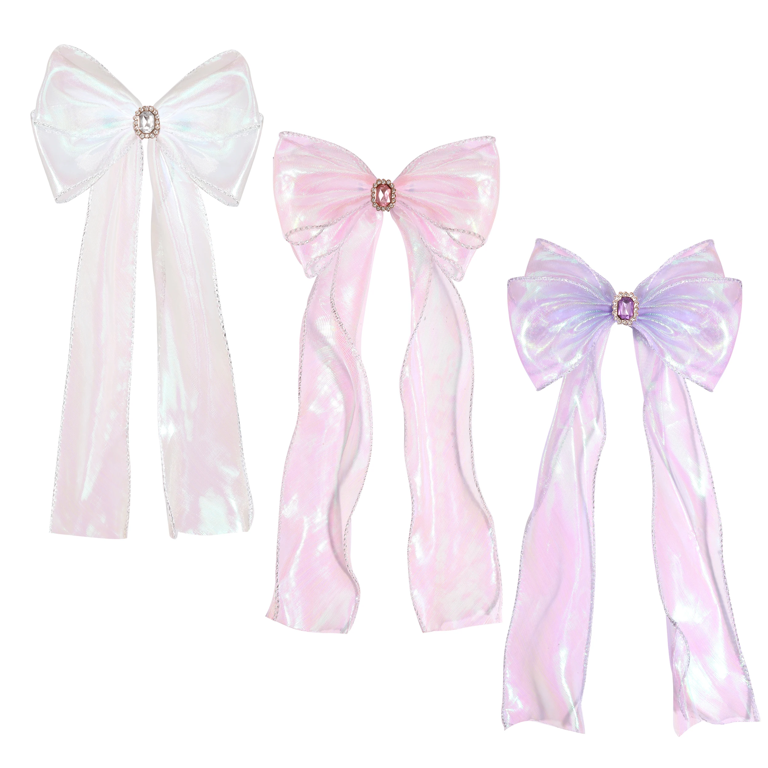 3er-/4er-Packungen koreanischer geflochtener Haarspangen für Kinder, Haar-Accessoires, Prinzessinnen-Haarschmuck, Pferdeschwanz-Haarspange für Mädchen, Top-Clip für Kinder