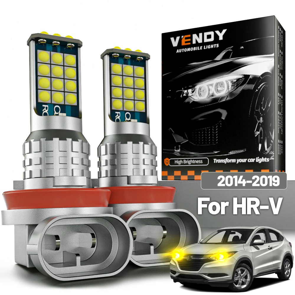2 Stück LED-Nebelscheinwerfer für Honda HR-V HR V HRV 2014-2019 2015 2016 2017 2018 Canbus-Zubehör