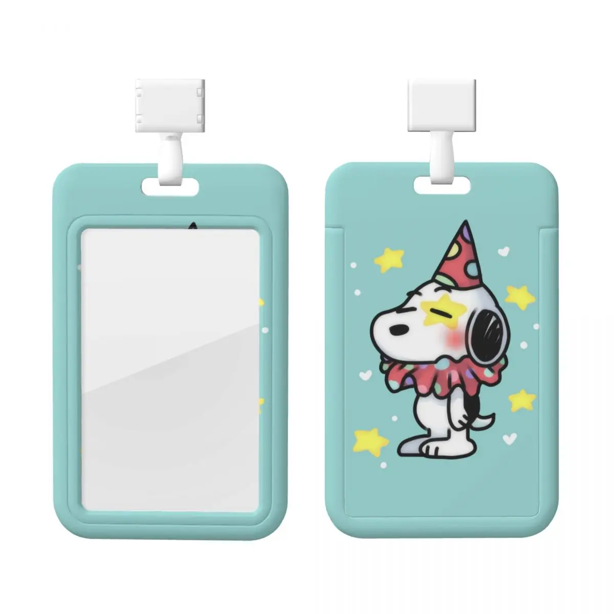 

Custom S-Snoopys Card Badge Holder Card Holder Unisex Neck Strap ID Credential Holder Credit Card Holders Neck Strap Businessmen