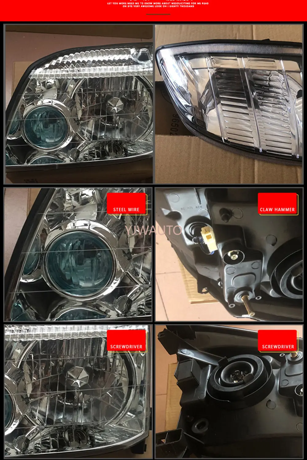 Headlights Assembly For Nissan X-TRAIL T30 2001~2007 Car Headlamp Auto Lights Replacement Whole Car Light Assembly