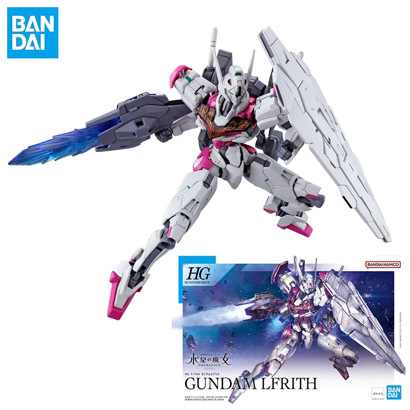 

Bandai натуральная GUNDAM LFRITH HG The Witch From Mercury аниме фигурка Коллекционная сборная модель игрушка орнамент подарок детям