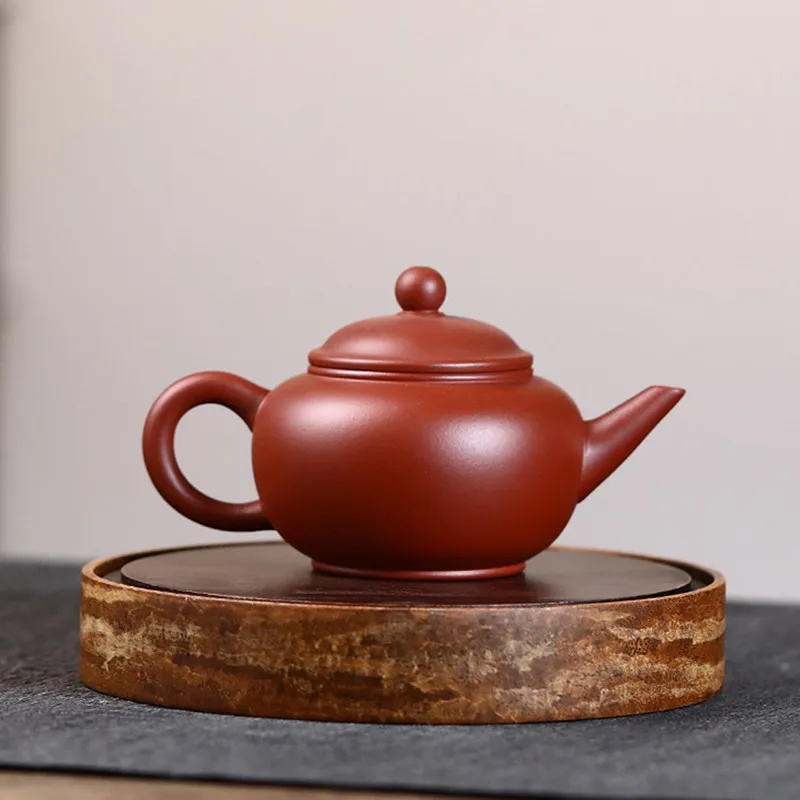 180ml Chinese Yixing Purple Clay Teapots Raw Ore Dahongpao Tea Pot Kettle Tea Ceremony Accessories Household Zisha Teaware