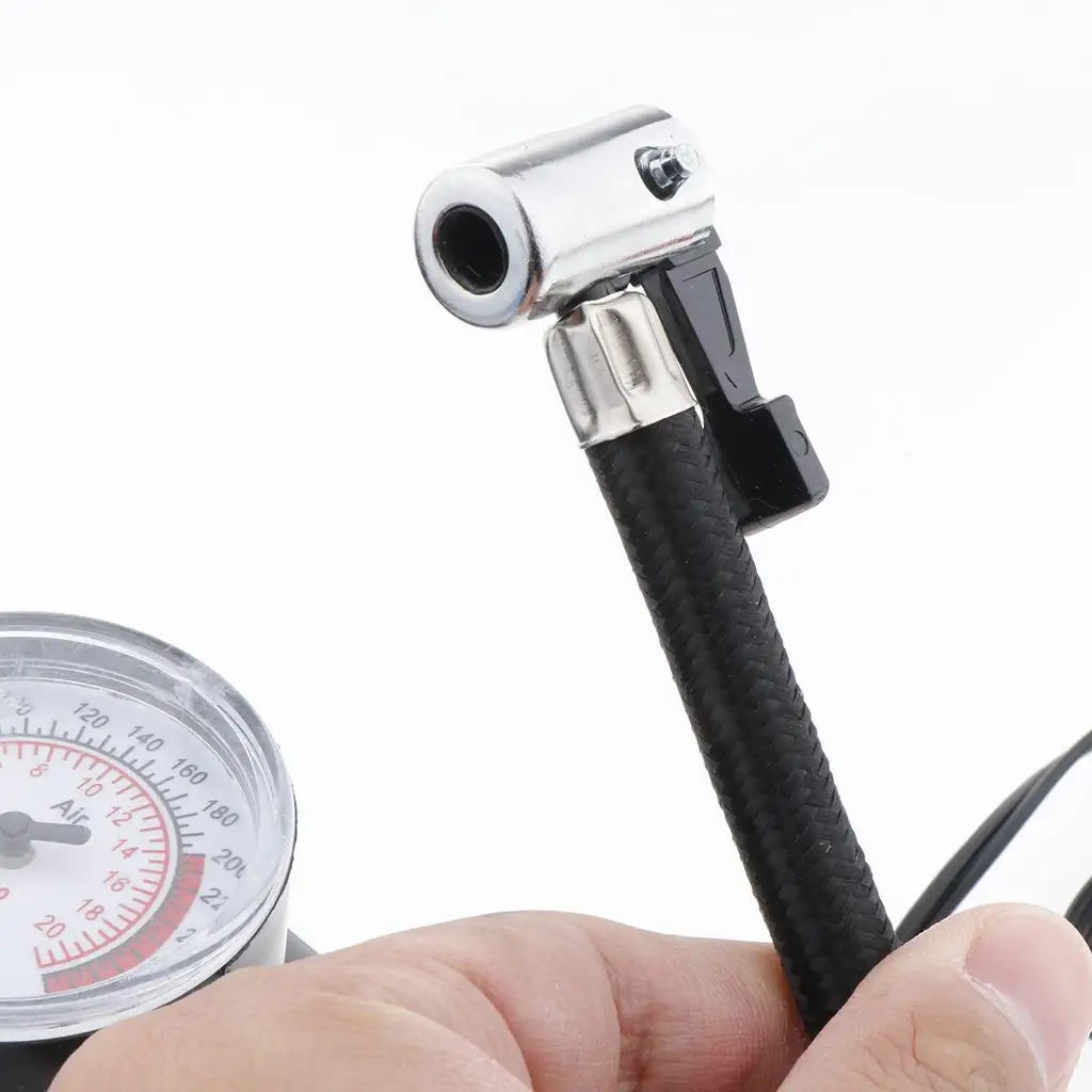 

Портативный электрический мини-компрессор 12В для накачки шин с точным манометром для автомобиля, мотоцикла, надувных матрасов и воздушных шаров