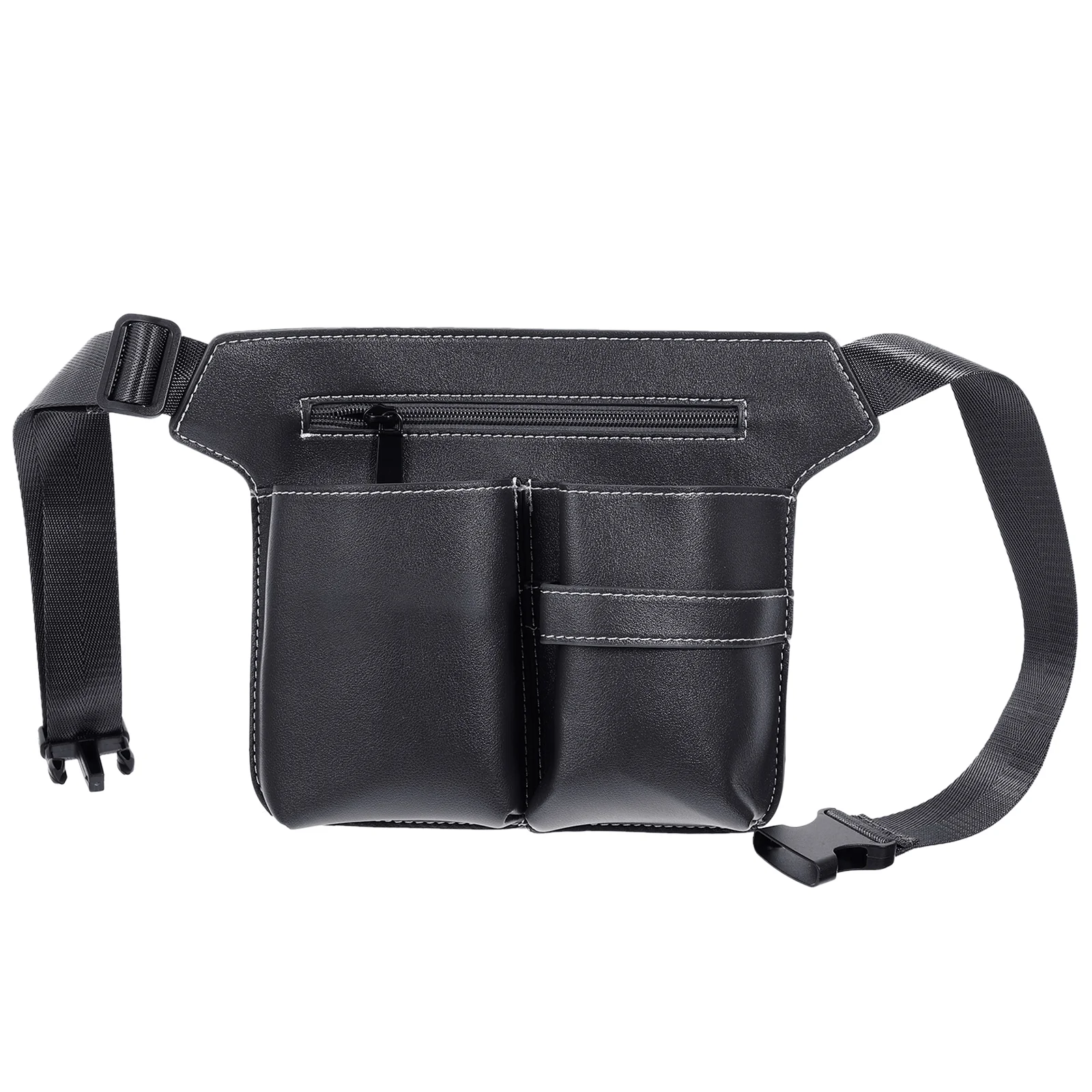 

Hairdresser Fanny Pack Waist Belt Stylist Tools Bag Hairdressing Pouch Scissors Pu