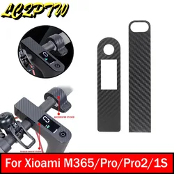 Waterproof Protective Film Central Carbon Fiber PVC Sticker For Xiaomi M365 PRO 1S PRO 2 Electric Scooter Accelerator Sticker