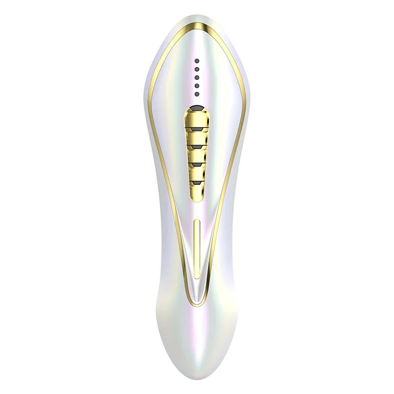 Free Shipping Beauty Home Facial Lifting and Tightening Micro-Current Skin Rejuvenation Hot Temperature Vibration Massage