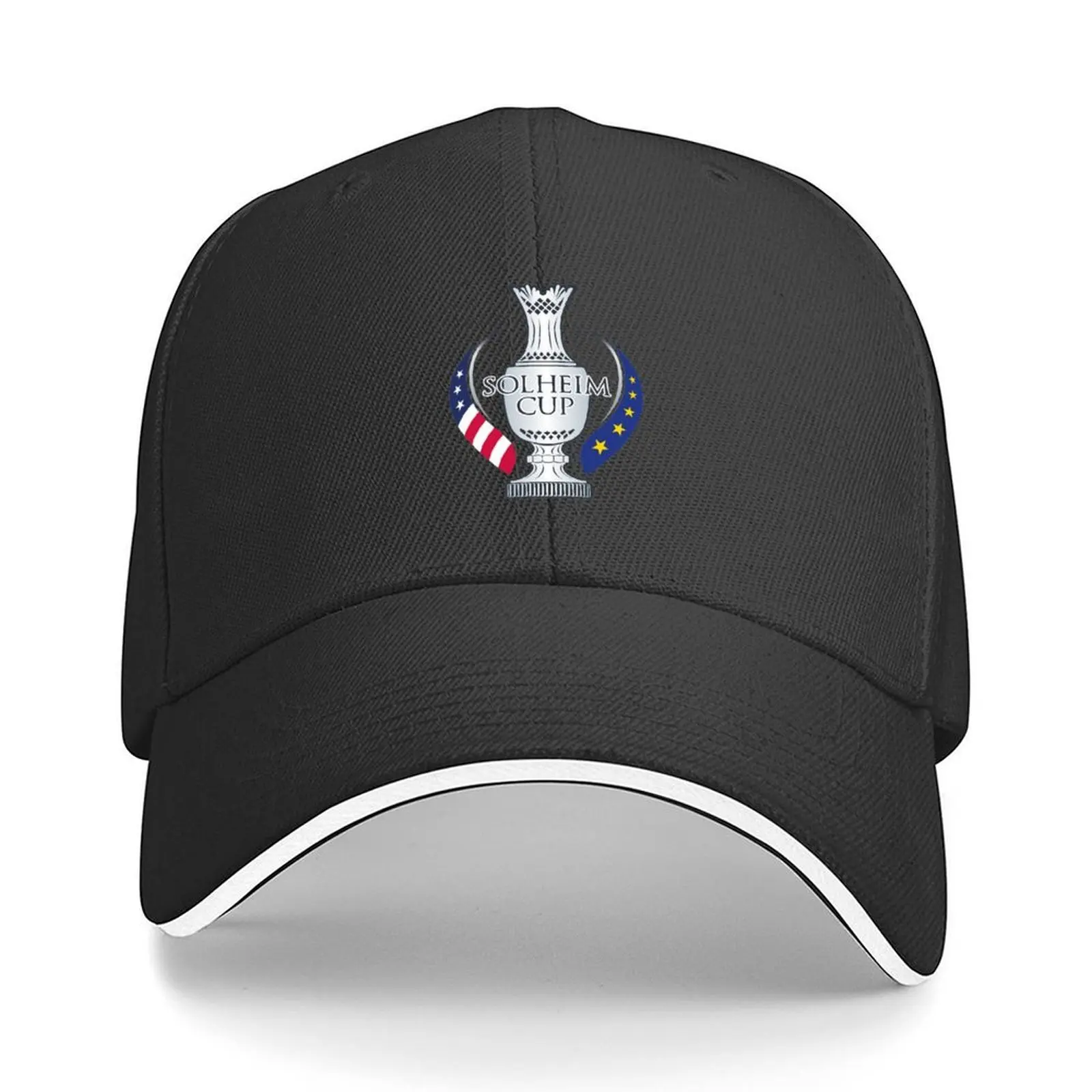 

Бейсбольная кепка для гольфа Solheim Cup 55, милые роскошные кепки, каска для пляжной прогулки, женская одежда для гольфа, мужская