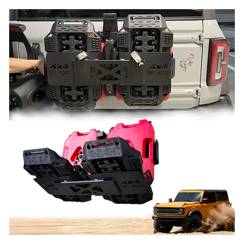 

Кронштейн для крепления инструментов (топливный бак, лопата, доска для эвакуации) для Ford Bronco 2021-2022