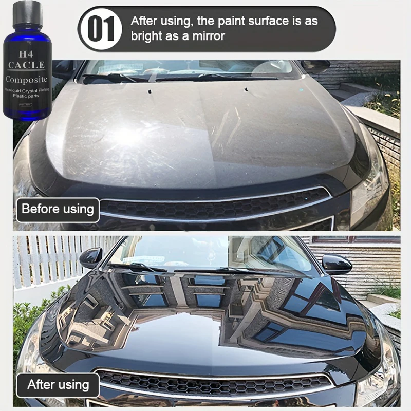 Car plating Crystal Plating Decontamination Waterproof Car Wax Protection Keeping Light Waxing Increasing Brightness Resist Scra