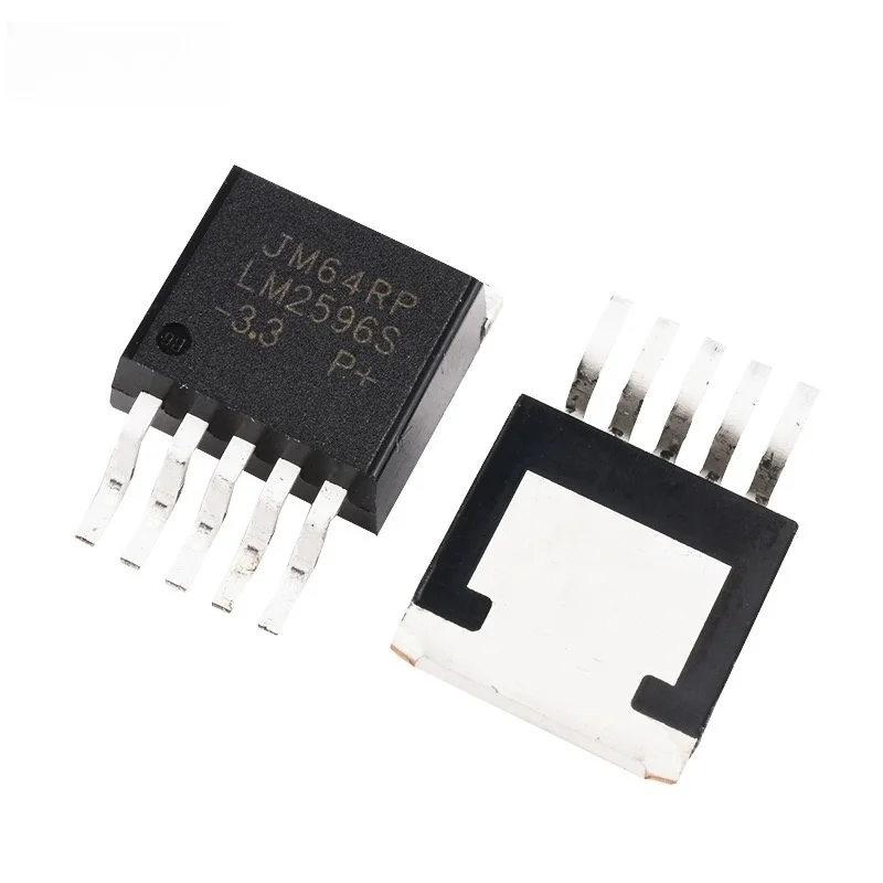 2PCS LM2576S 2596T-5.0 ADJ 3.3V 12 5V buck regulator IC chip TO220/263-5