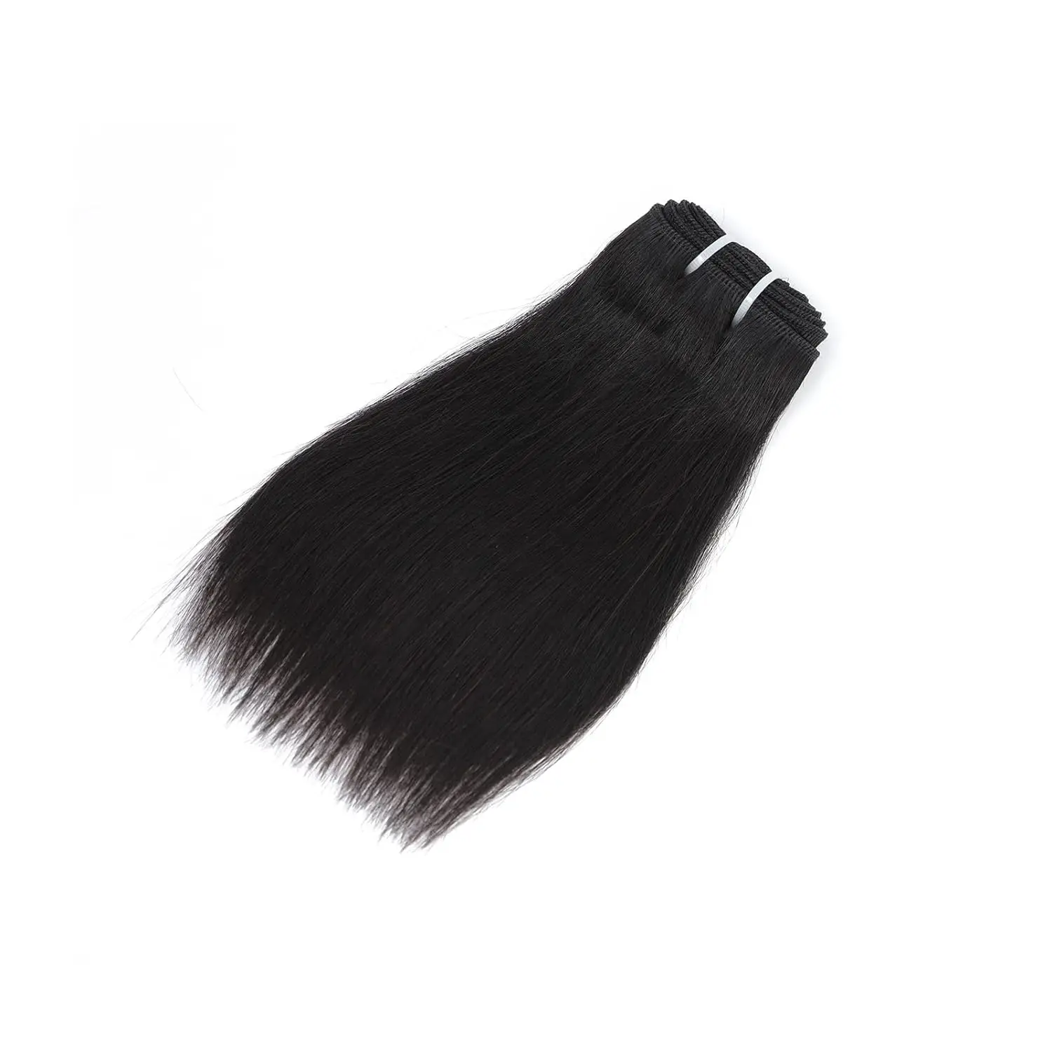 Pacotes virgens brasileiros do cabelo humano, Weave curto do cabelo humano, extensões de cabelo reto, cor natural, barato, por atacado, 100 g