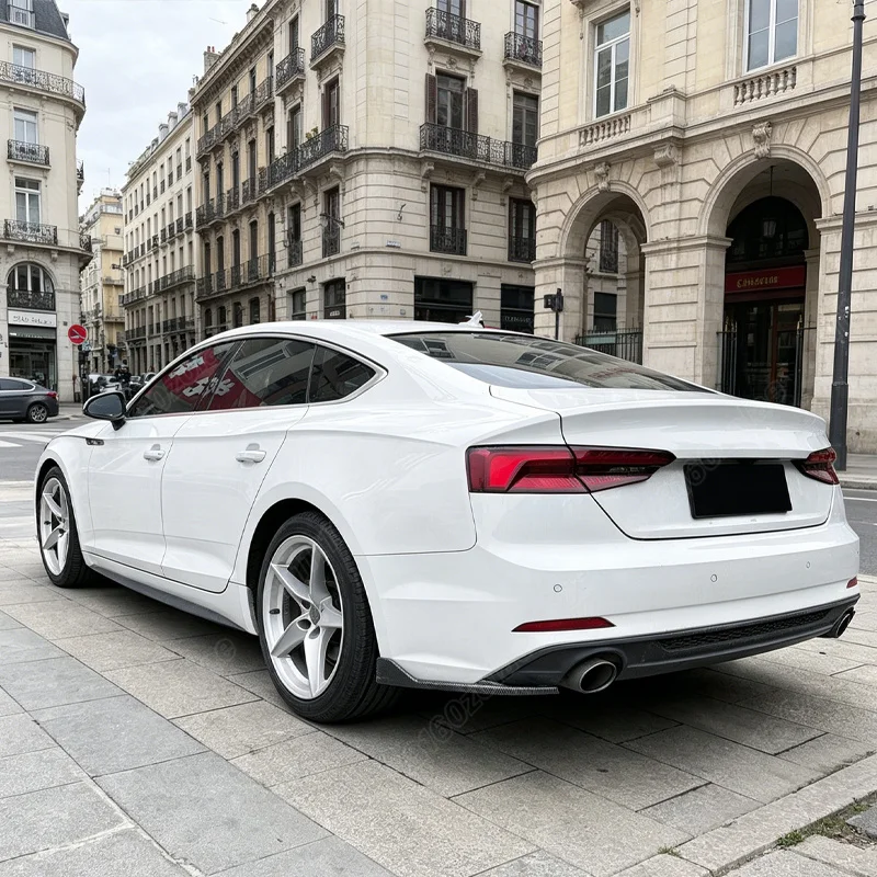 For Audi A5 F5 Early Sline 2016 2017 2018 2019 Car Two Door Four Door Universal Rear Bumper Diffuser Body Modification Kit - view 5