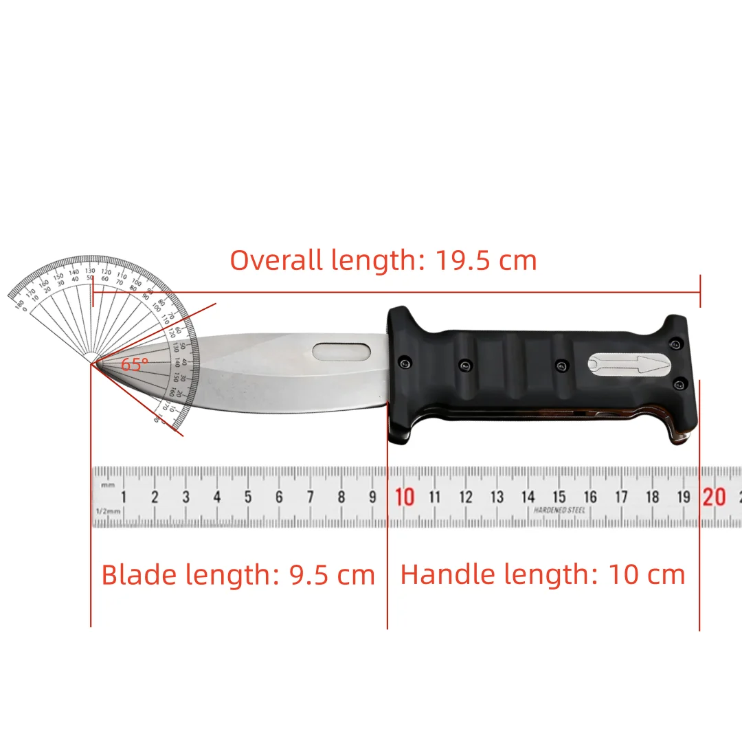 D2 Steel Outdoor Utility Knife 6