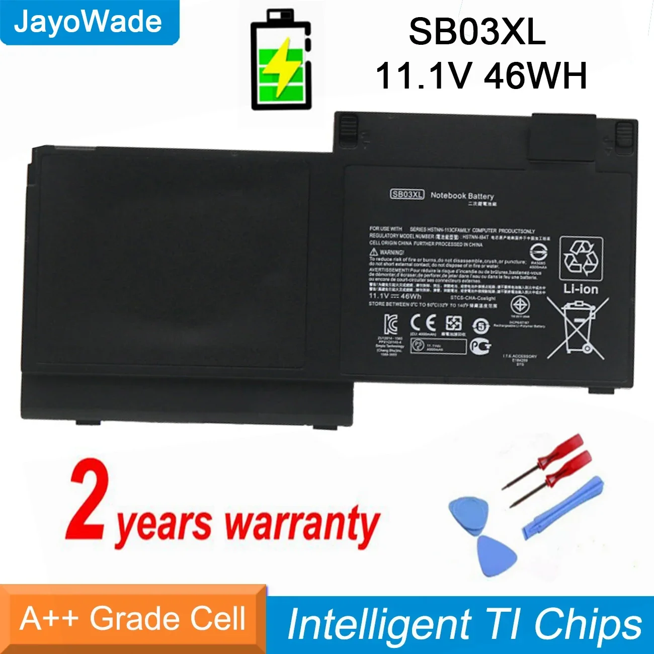 

High Quality New SB03XL Laptop Battery For HP EliteBook 820 720 725 G1 G2 HSTNN-IB4T HSTNN-l13C HSTNN-LB4T SB03046XL 717378-001