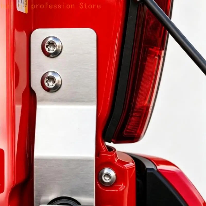 Formed Stainless Steel Tailgate Lock Plate for Direct Installation H8WE
