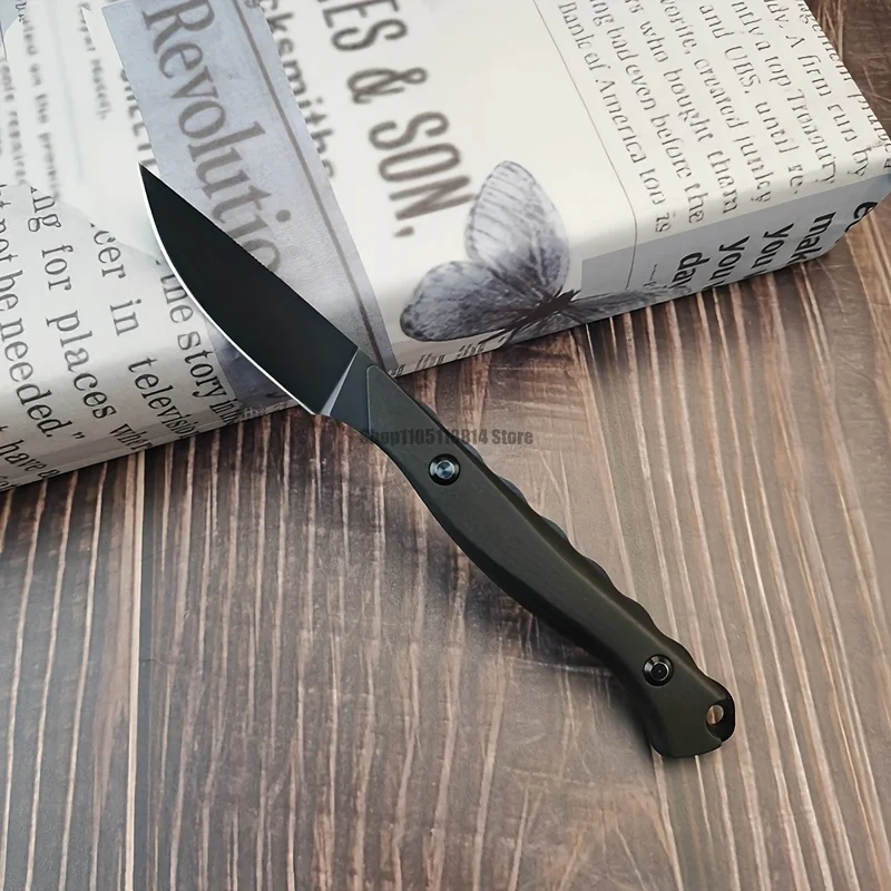 

Портативный маленький нож с фиксированным прямым ножом, нож для резьбы на открытом воздухе, для кемпинга, пешего туризма, рыбалки, выживания, многоцелевой карманный нож