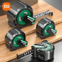 Xiaomi Tape Measure Self-locking Thickened Hardened Wear-resistant Steel Tape Measure Household Measuring Tool Portable Ruler