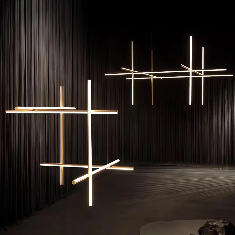 

Modern simple led pendant light Dimmable for living dining room food tables kitchen designer Chandelier home decor light fixture