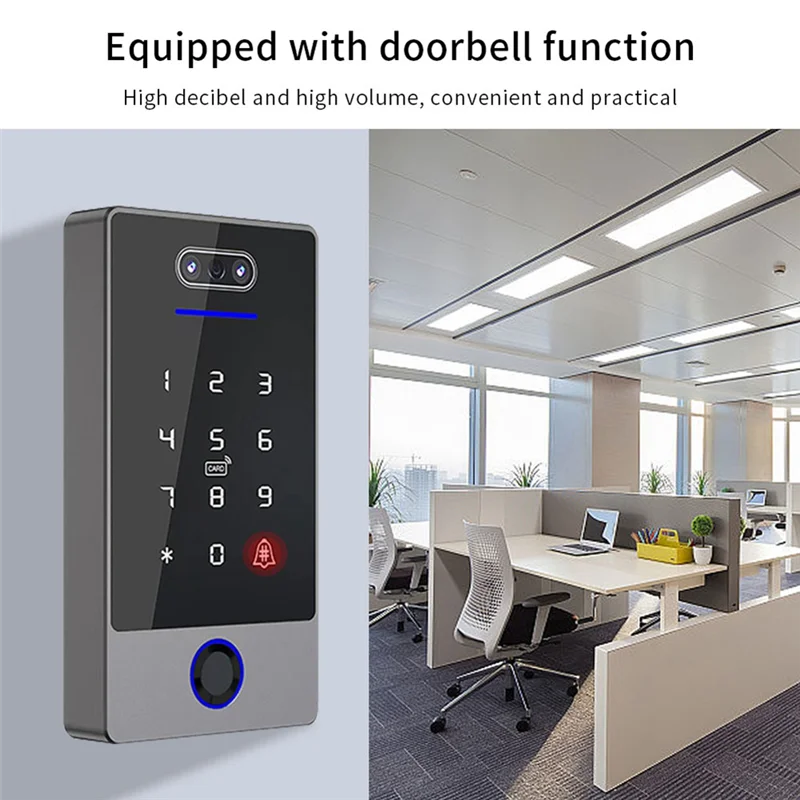 CEA Ttlock Face Recognition Access Control Keypad Standalone Waterproof Fingerprint Access Controller For Door Lock