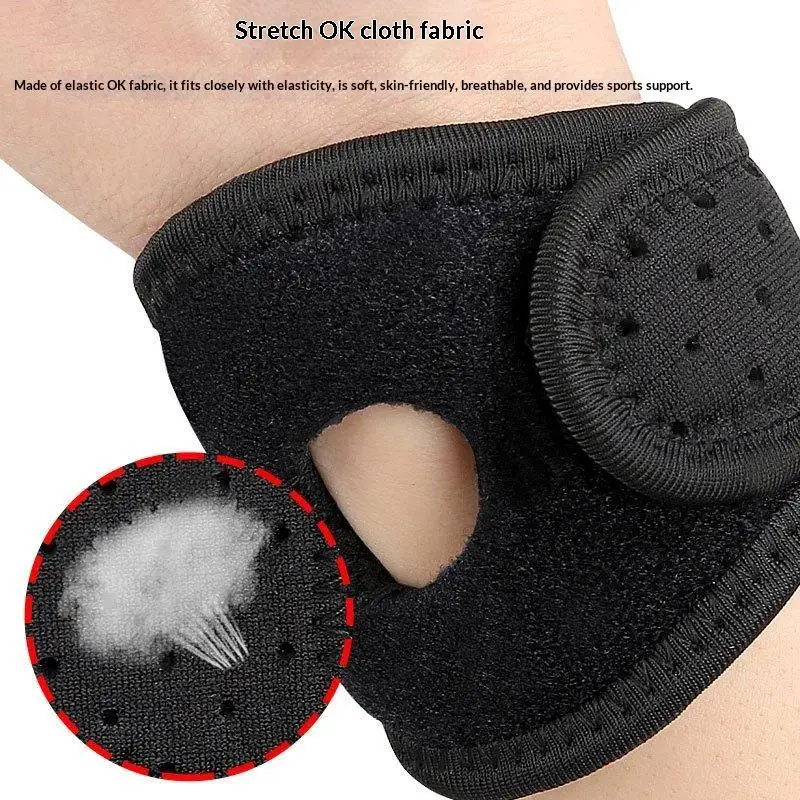 1Pc Wrist Wrap Compression Brace With Padded Hole For TFCC Tears Carpal Tunnel Working Out Ulnar Wrist Support Belt