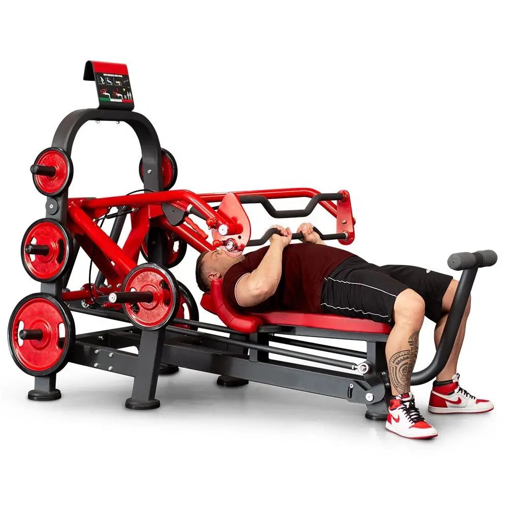 Commercial Gym Fitness Equipment Plate Loaded Super Horizontal Multi Press Middle Chest Flight Machine