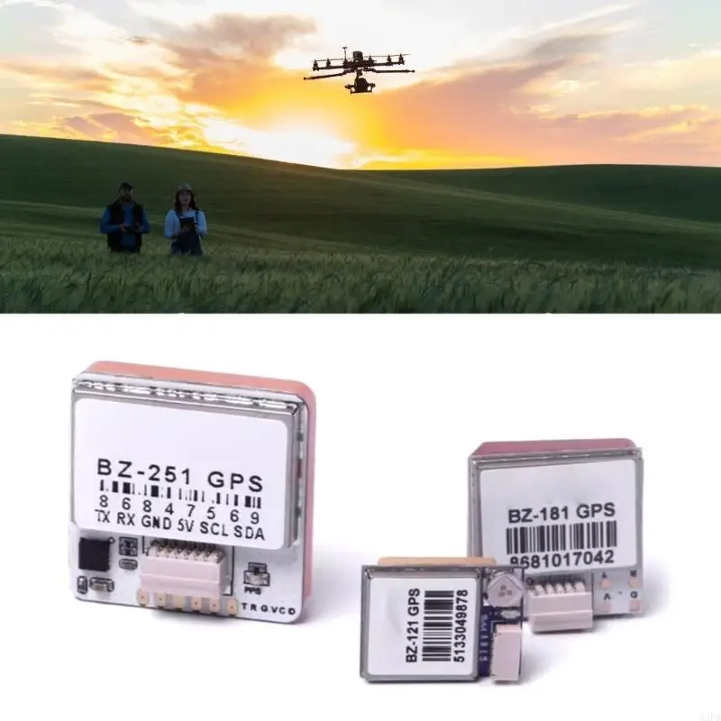 وحدة الملاحة المدمجة لتحديد المواقع BZ251 BZ181 BZ121 M10 رقاقة تكنولوجيا البحث السريع للطائرات بدون طيار والطائرات بدون طيار FPV