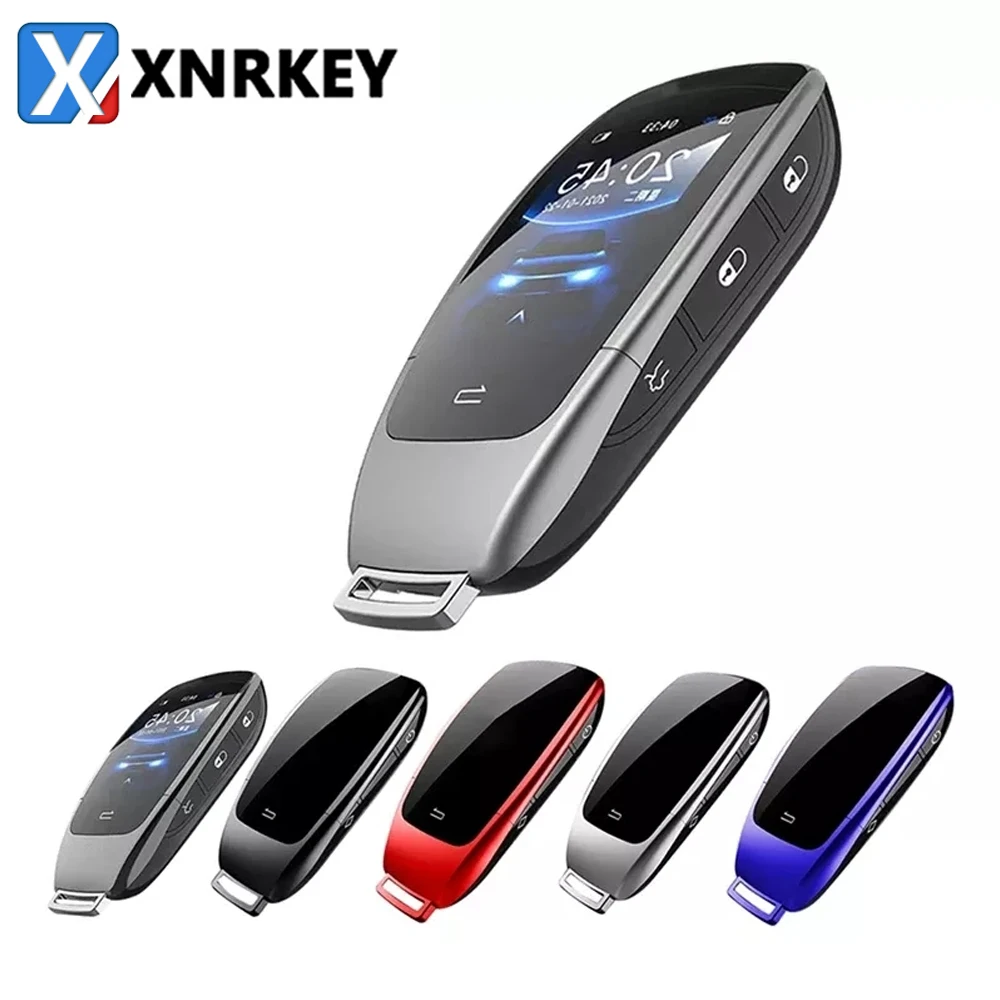 

XNRKEY Smart LCD Key Smart Remote Car Key TK900 with LCD Display Screen for Mercedes Benz BMW Audi Toyota Lexus Kia Ford Hyundai