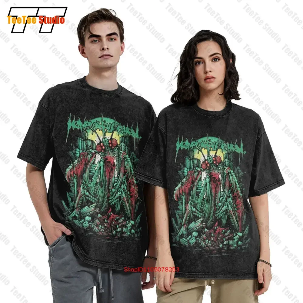 Heaven Shall Burn Mantis Caliban Death Metal Vintage Oversized T-Shirt 1Q8E