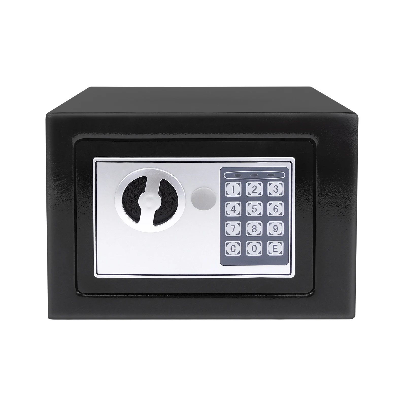 Safes for Home Fireproof Waterproof with 2 Manual Override Keys,Security Safe Cash Box with Double Digital Keypad and Key