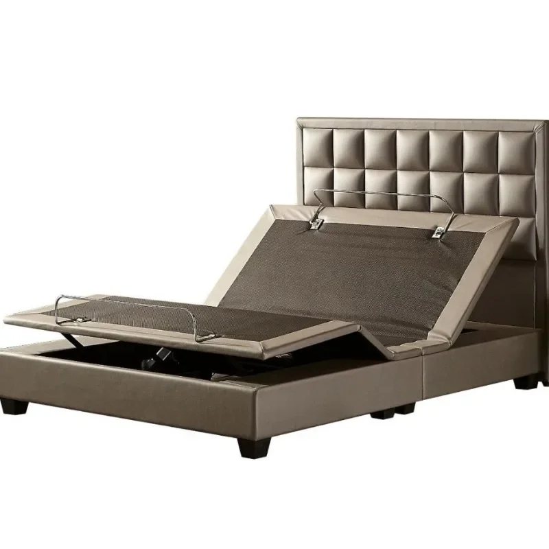 Smart bed frame, electric bed split type simple installation multi-functional smart bed