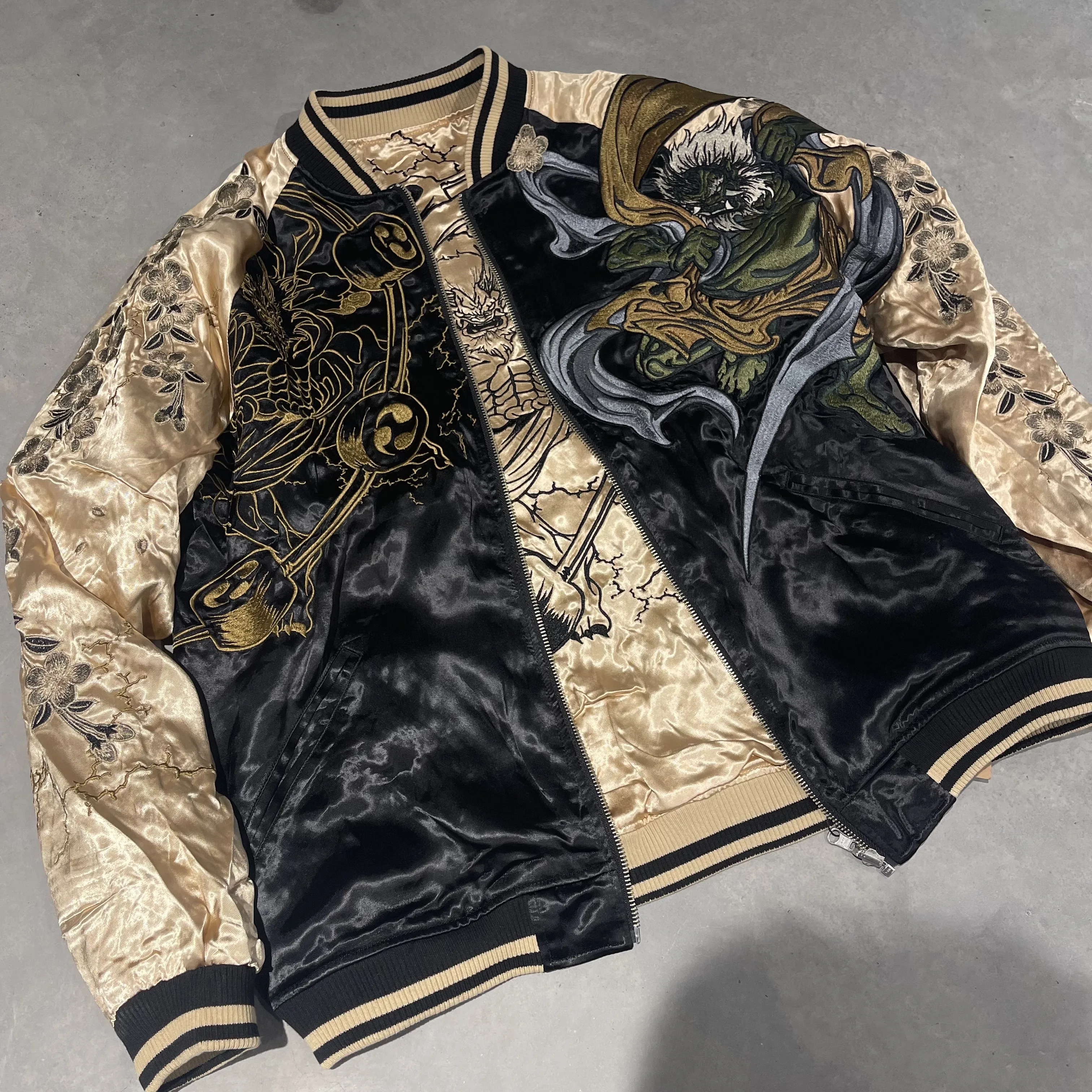 Commemorative Yokosuka Heavy Industries embroidered double-sided jacket, hot-blooded block coat - view 4