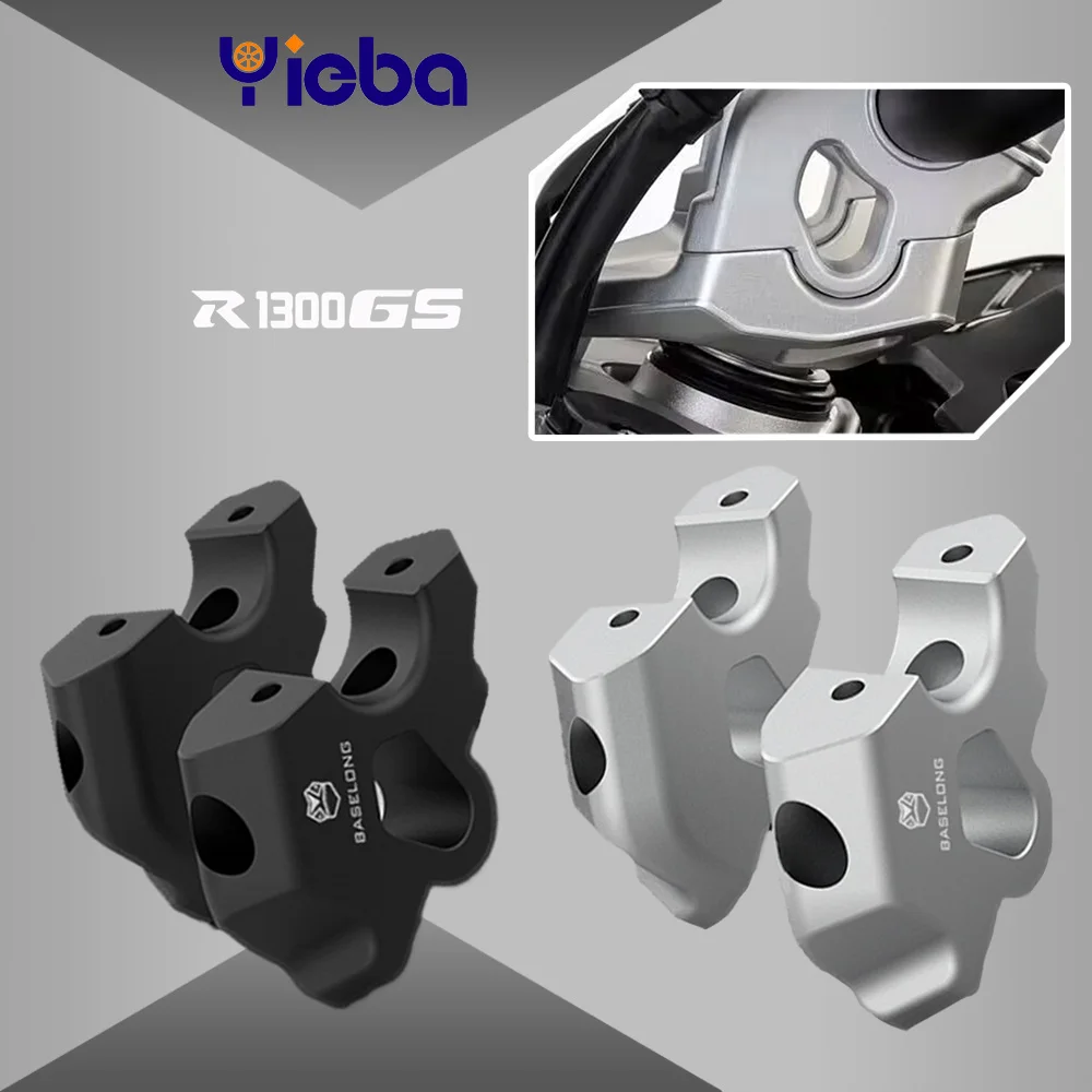 

R1300G Trophy TE 2024 2025 For BMW R1300GS R1300 GS R 1300GS Handlebar Riser 38MM Higher and 27MM Offset HANDLEBAR RISER