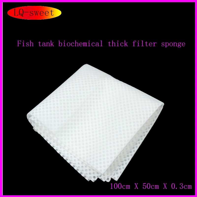 

Hot Selling New Arrive Fish Tank Biochemical Thick Filter Cotton Sponge Aquarium Ecological Blanket Filter Cloth Material Fiber