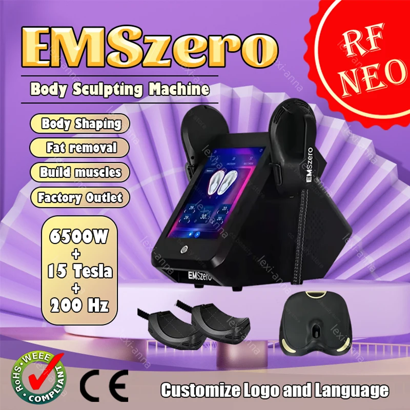 DLS-EMSLIM Body Slimming EMSzero Hi-emt Muscle Building Sculpting RF Machine Fat Removal Muscle Training Machine