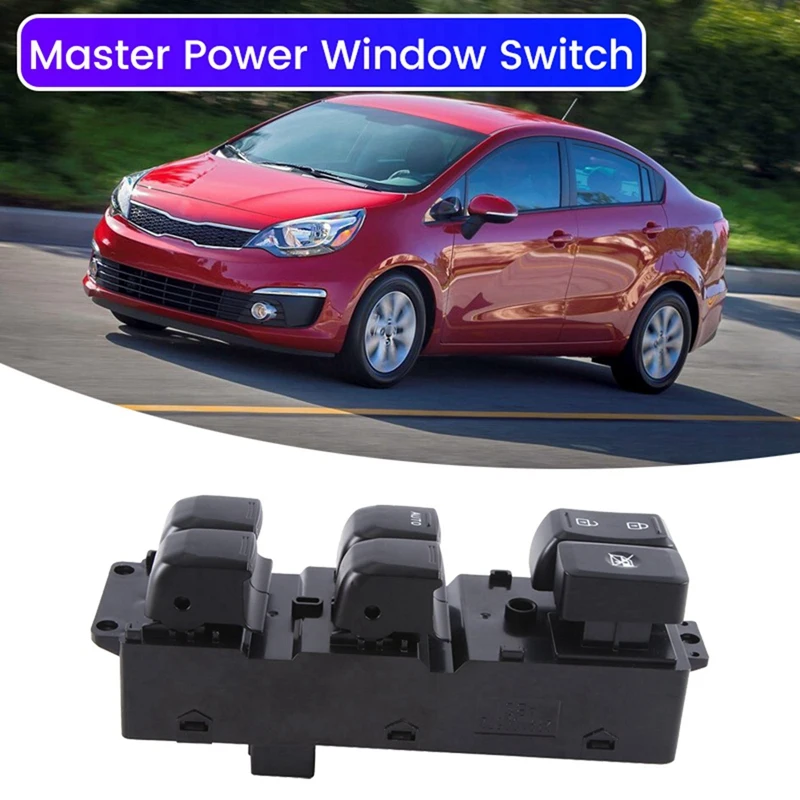 10X For Kia RIO 2011-2015 Car Front Left Driver Side Master Power Window Switch 935704Y201 935704Y200